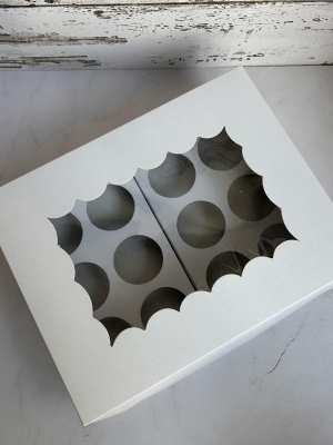 Cupcakes x12 Con Visor (32*25*10)